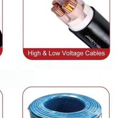 High and Low Voltage Cables